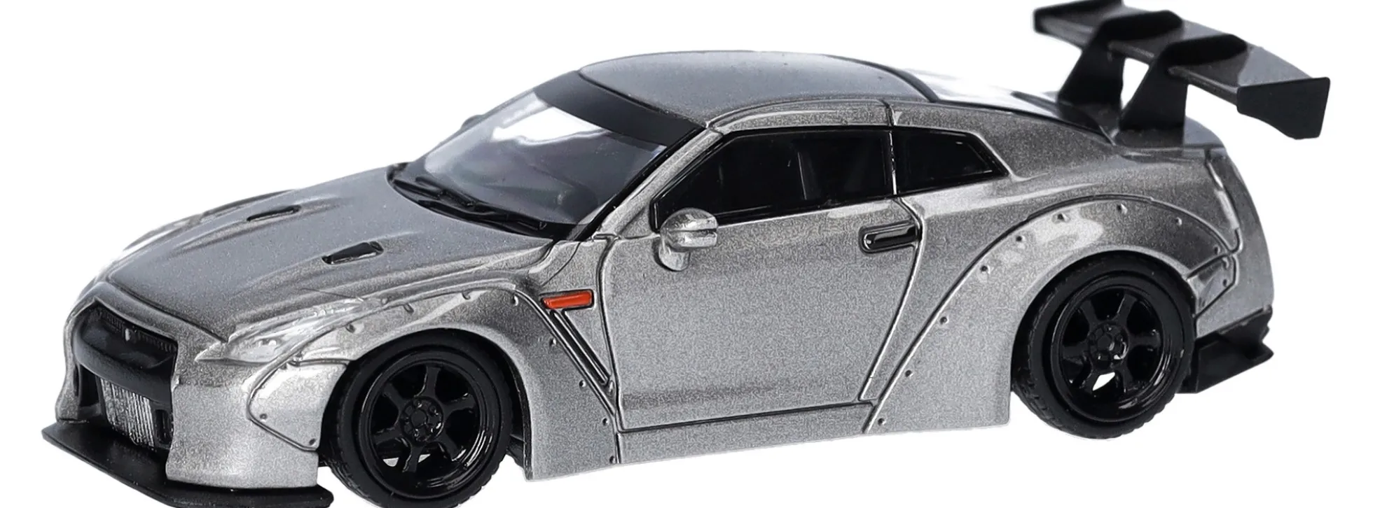 MicroCity 87MC000056 Nissan GTR 35 silber | Modellauto 1:87