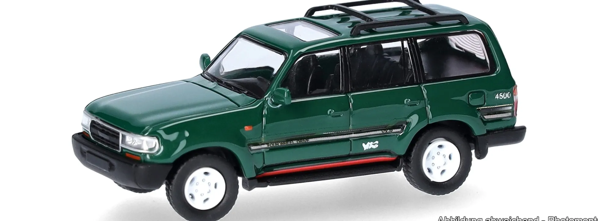 MicroCity 87MC000125 Toyota Landcruiser 80 - grün | Modellauto 1:87