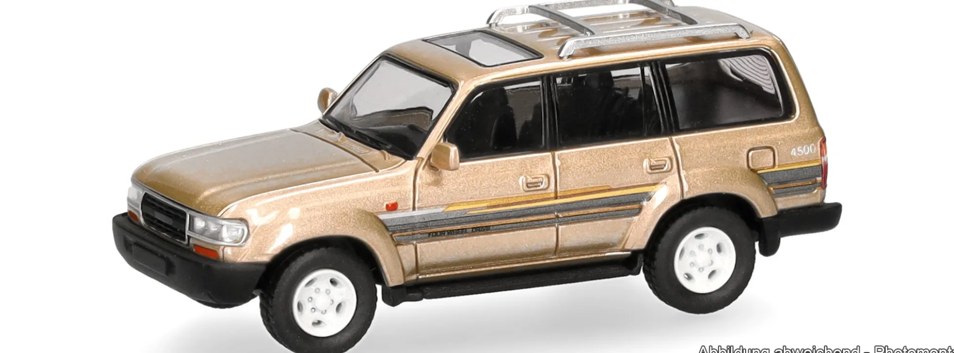 MicroCity 87MC000126 Toyota Landcruiser 80 - champagnergold | Modellauto 1:87