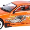 MicroCity 87MC000018 Toyota Supra - orange FnF | Modellauto 1:87