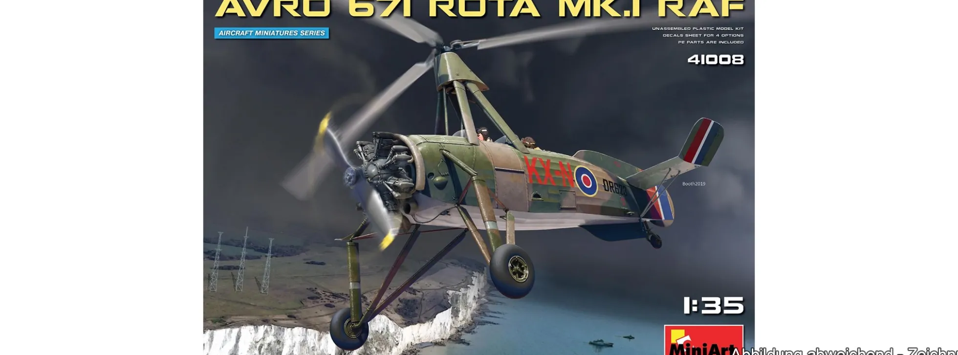 MiniArt 41008 AVRO 671 Rota Mk.I RAF | Flugzeug Bausatz 1:35