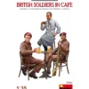 MiniArt 35392 Britische Soldaten im Cafe | Figuren Bausatz 1:35