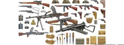 MiniArt 550035361 Britische Waffen und Zubehör für Infanterie/Panzerbesatzung | Militär Bausatz 1:35
