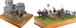 MiniArt 550072033 Burg mit Angriffstruppen | Gebäude Bausatz 1:72