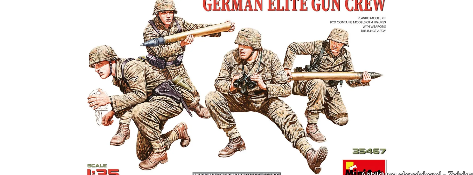 MiniArt 35467 Deutsche Elite Schützeneinheit | Militär Bausatz 1:35