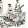 MiniArt 550035249 Deutsche Panzerbesatzung Winter - Special Edition | 5 Stück | Figuren Bausatz 1:35