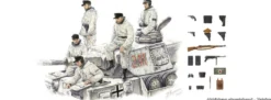 MiniArt 550035249 Deutsche Panzerbesatzung Winter - Special Edition | 5 Stück | Figuren Bausatz 1:35