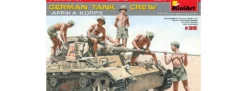 MiniArt 35278 Deutsche Panzerbesatzung Afrika Korps - Special Edition | Figuren Bausatz 1:35