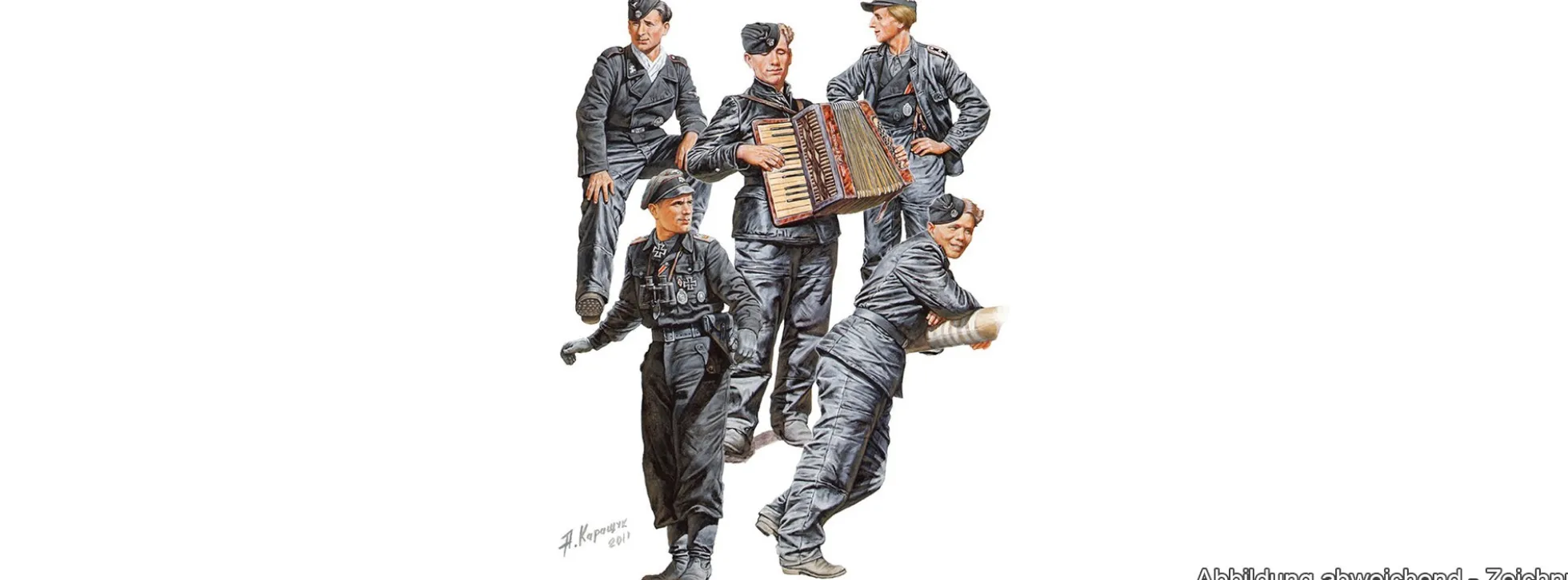 MiniArt 550035275 Deutsche Panzerbesatzung Normandie 1944 - Special Edition | Figuren Bausatz 1:35
