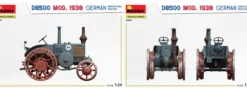 MiniArt 24001 Deutscher Ackerschlepper D8500 Mod. 1938 | Traktor Bausatz 1:24