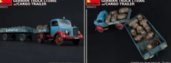 MiniArt 38023 Deutscher LKW L1500S mit Anhänger | LKW Bausatz 1:35