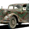 MiniArt 550035203 Deutscher Personenwagen Typ 170V Saloon mit Figur | Militär Bausatz 1:35