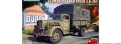 MiniArt 35456 Deutscher 3t Cargo Truck 3,6-36S | Militär Bausatz 1:35