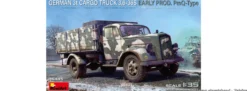MiniArt 35445 1:35 Deutscher 3t Cargo Truck 3,6-36S frühe Prododuktion | Militär Bausatz 1:35