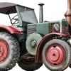 MiniArt 24010 Deutscher Traktor D8506 mit Kabinendach | Traktor Bausatz 1:24
