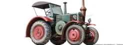 MiniArt 24010 Deutscher Traktor D8506 mit Kabinendach | Traktor Bausatz 1:24