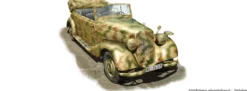 MiniArt 550035107 Deutscher Tuppenwagen Typ 170V Cabriolet B | Militär Bausatz 1:35