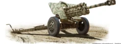MiniArt 550035104 Deutsches Geschütz 7,62 cm Pak FK 39r | Militär Bausatz 1:35