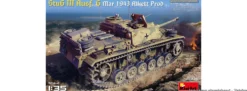 MiniArt 550035336 Deutsche StuG III Ausf.G März 1943 Alkett Produktion | Panzer Bausatz 1:35