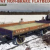 MiniArt 39004 Eisenbahn Flachwagen 16,5t ungebremst | Militär Bausatz 1:35