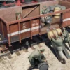 MiniArt 550035296 Eisenbahn-Waggon 16,5-18t mit Figuren | Militär Bausatz 1:35