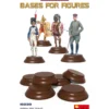 MiniArt 16039 Figuren-Sockel | 6 Stück | Sockel für Figuren 1:16