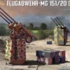 MiniArt 35438 Flugabwehr-MG 151/20 Drilling | Militär Bausatz 1:35