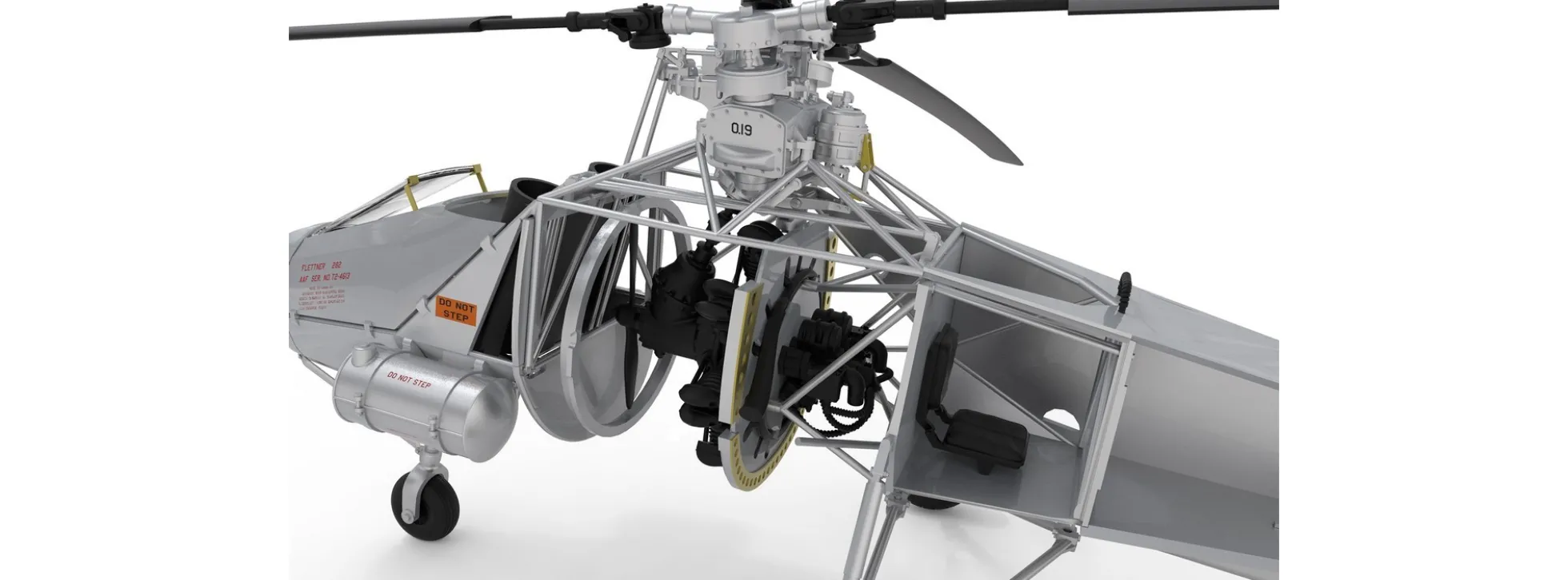 MiniArt 41004 FL 282 V-23 Hummingbird Kolibri | Hubschrauber Bausatz 1:35