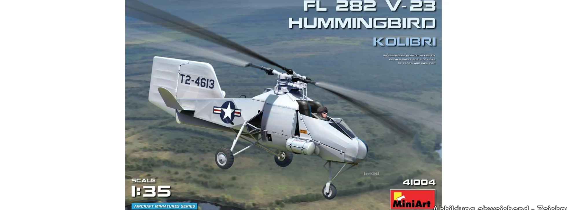 MiniArt 41004 FL 282 V-23 Hummingbird Kolibri | Hubschrauber Bausatz 1:35