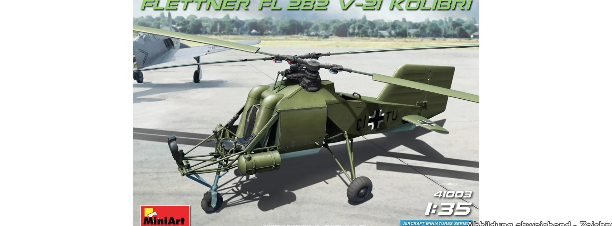 MiniArt 41003 FL 282 V-21 Kolibri | Hubschrauber Bausatz 1:35
