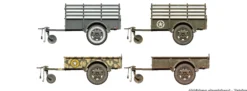 MiniArt 550035436 G-518 US 1t Lastenanhänger Ben Hur | Militär Bausatz 1:35