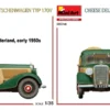MiniArt 38046 Käselieferwagen Pritschenwagen Typ 170V mit Zubehör | Auto Bausatz 1:35