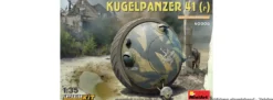 MiniArt 40006 Kugelpanzer 41 r mit Innenausstattung | Panzer Bausatz 1:35