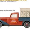 MiniArt 38065 Liefer Pritschenwagen Typ 170V als Möbeltransporter | Auto Bausatz 1:35