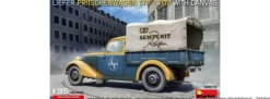 MiniArt 550038072 Liefer Pritschenwagen Typ 170V mit Pritsche | Auto Bausatz 1:35
