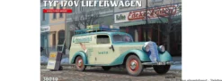 MiniArt 38040 Lieferwagen Typ 170V mit Zubehör | Auto Bausatz 1:35