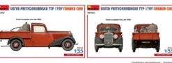 MiniArt 38060 Lieferwagen Typ 170V Pritsche Landwirtschaftliches Fahrzeug | Auto Bausatz 1:35