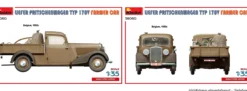 MiniArt 38060 Lieferwagen Typ 170V Pritsche Landwirtschaftliches Fahrzeug | Auto Bausatz 1:35