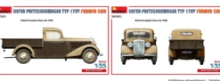 MiniArt 38060 Lieferwagen Typ 170V Pritsche Landwirtschaftliches Fahrzeug | Auto Bausatz 1:35