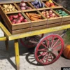 MiniArt 35623 Marktkarren mit Gemüse | Zubehör Bausatz 1:35