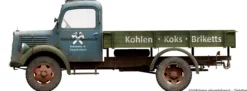 MiniArt 38051 Mercedes L1500S 1,5T Truck | LKW Bausatz 1:35