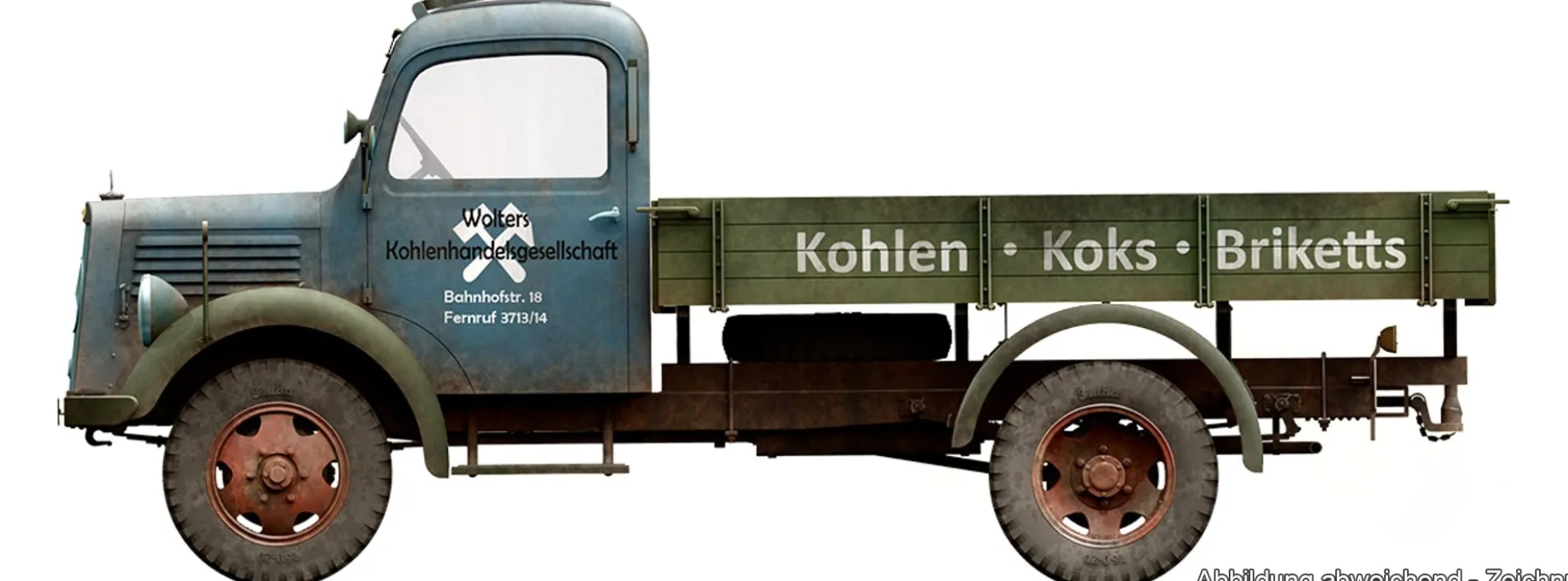 MiniArt 38051 Mercedes L1500S 1,5T Truck | LKW Bausatz 1:35