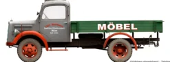 MiniArt 38051 Mercedes L1500S 1,5T Truck | LKW Bausatz 1:35