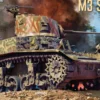 MiniArt 35432 M3 Stuart Leichter Panzer Späte Produktion | Panzer Bausatz 1:35
