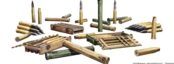 MiniArt 550035375 Munitionskisten und Projektile 7.5 cm | Militär Bausatz 1:35