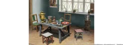 MiniArt 35584 Osteuropäisches Haus Einrichtungs-Set | Zubehör Bausatz 1:35