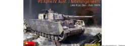 MiniArt 550035342 Pz.Kpfw.IV Ausf.J Nibelungenwerk Jan-Feb 1945 Interior Kit | Panzer Bausatz 1:35