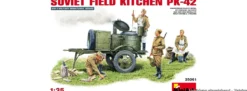MiniArt 550035061 Sowjetische Feldküche KP-42 Anhänger | Militär Bausatz 1:35