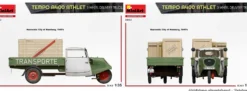 MiniArt 38032 Tempo A400 Athlet 3-Rad Transporter | Auto Bausatz 1:35