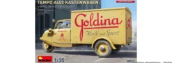 MiniArt 38053 Tempo A400 3 Rad Lieferwagen | LKW Bausatz 1:35